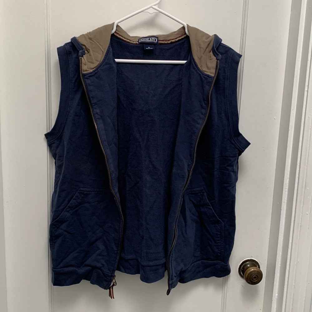 Land’s End Female Vest Blue XL